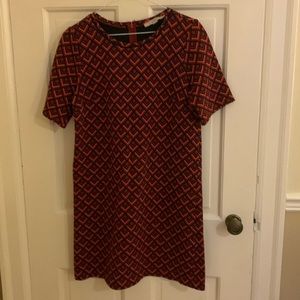 Ann Taylor LOFT Mod Quilted Shift Dress
